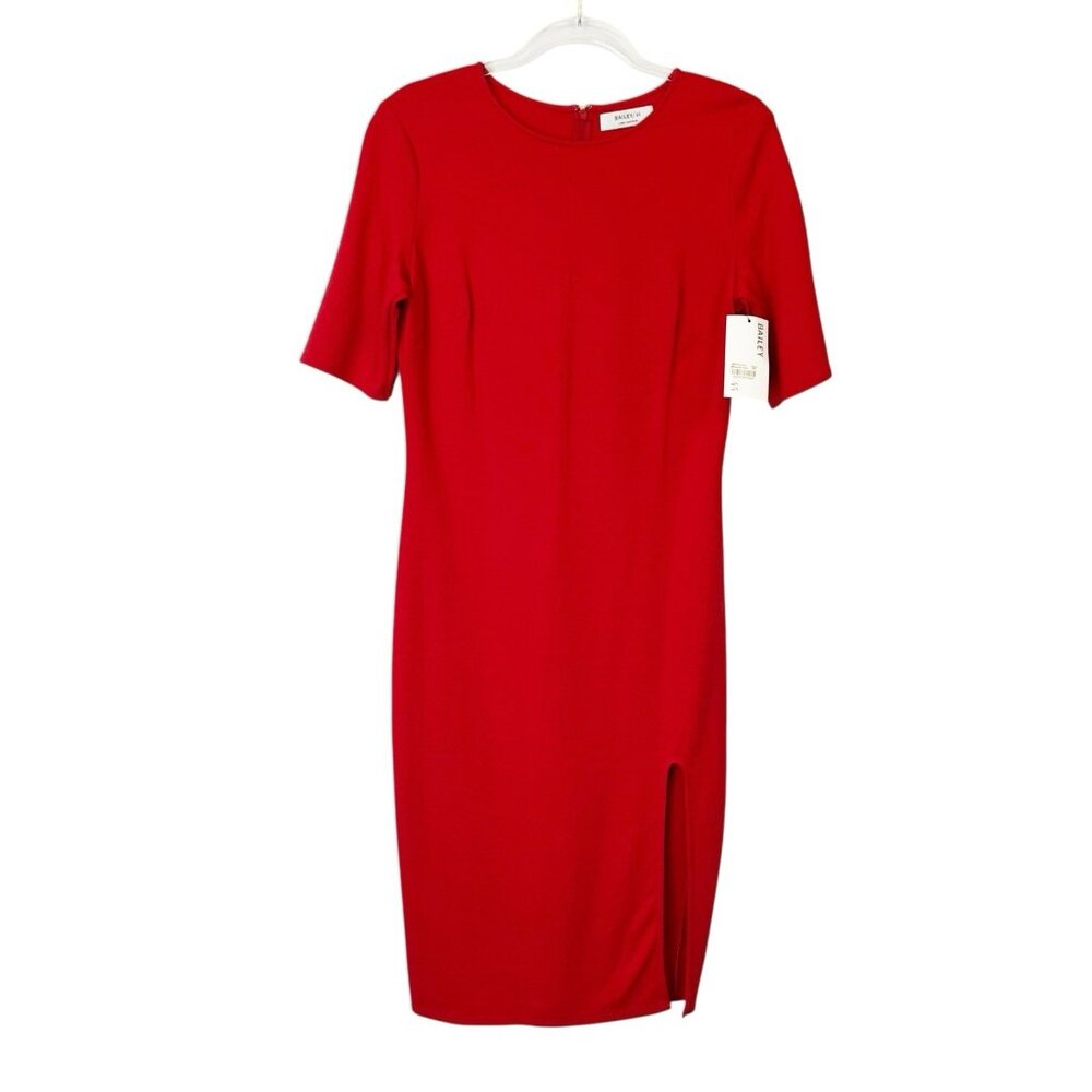 NEW Bailey 44 Red Bodycon Dress Women’s Size Large‎ Midi